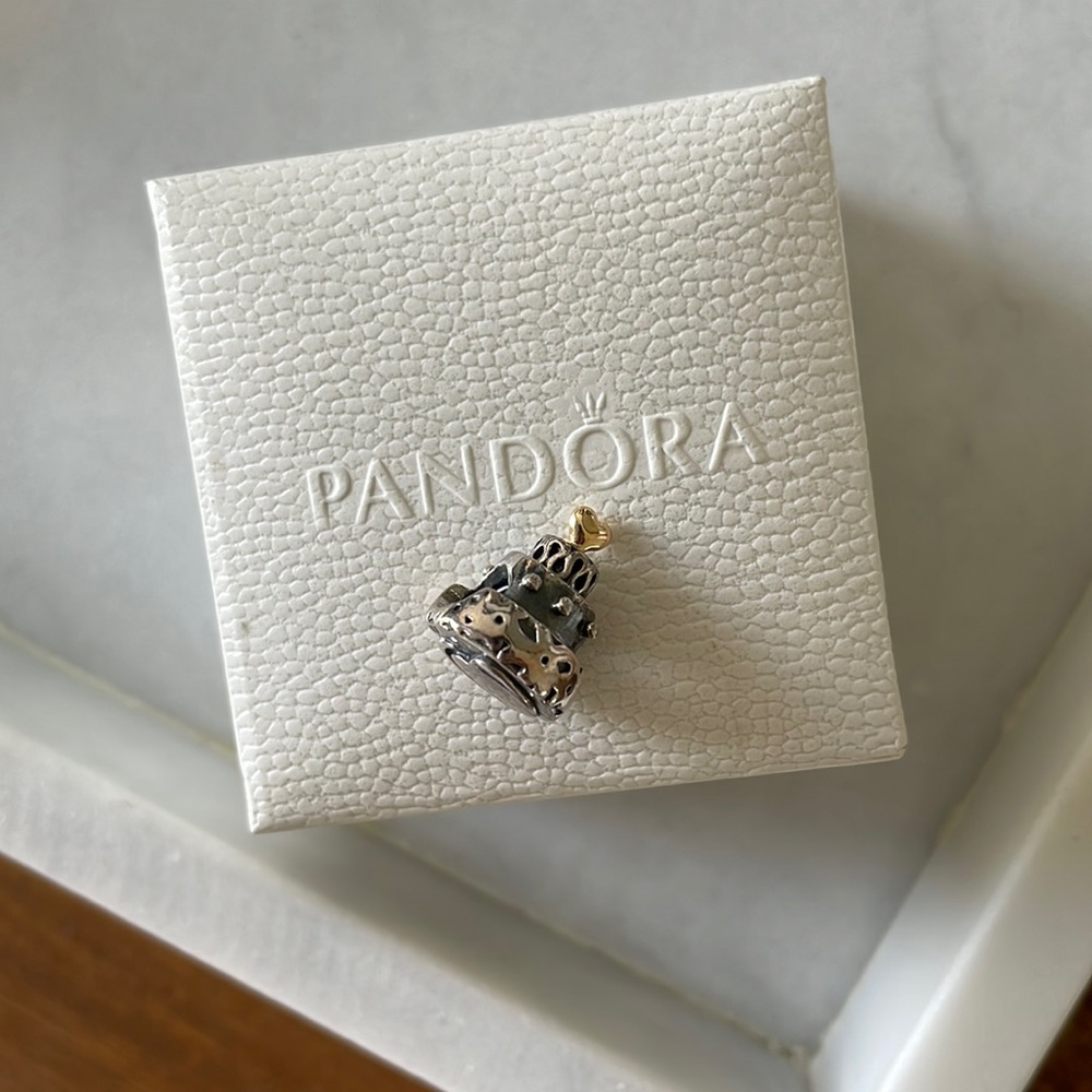 Pandora Wedding Cake Charm